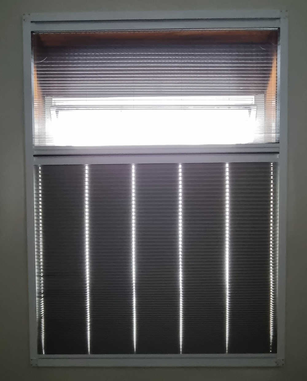 dakraamhor-en-plisse-2-in-1